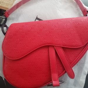 Authentic leather handbag